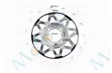 Диск тормозной 241 mm 50 mm крепление 4 болта 