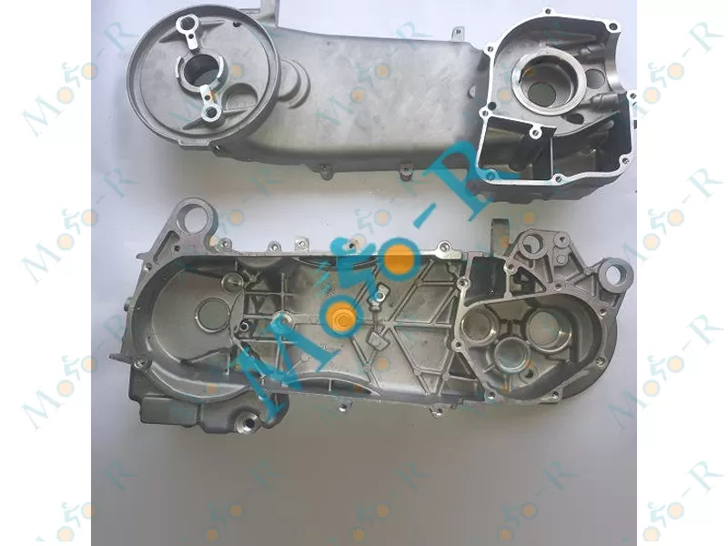 Фото 2 - Картер левый GY 6 125 cc/150 cc 470 mm под барабан 130 mm