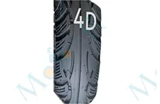  Шина 3,50-10 4D Steel cord Посилена Хвиля TL