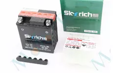 Аккумулятор 12V6Ah YTX7L-BS кислотный (L110*W67*H128mm) 