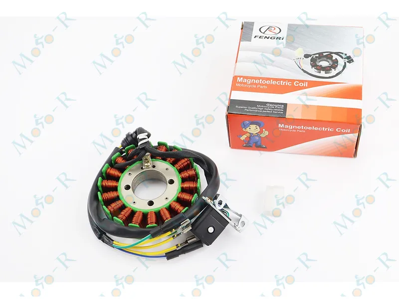 Фото 2 - Loncin JL200-68A Статор магнето (генератора) (18 катушек 