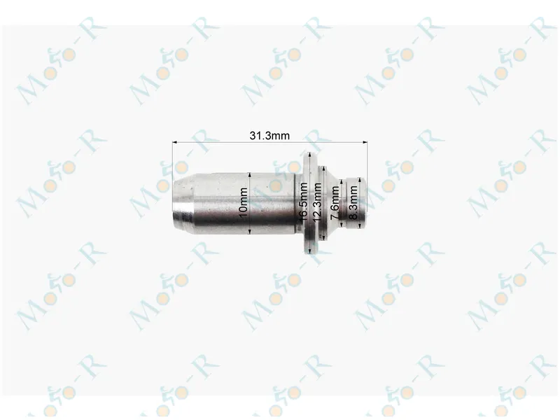 Фото 3 - Втулка направляющие клапанов GY6-125/150cc  к-кт 2шт + манжеты