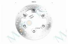 Диск тормозной 264mm 130 крепление 6 болтов