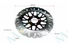 Диск тормозной 265 mm 50mm крепление 4 болта