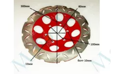 Диск тормозной 300mm 100mm крепление 6 болтов