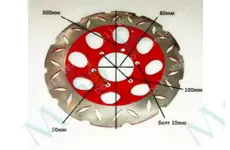 Диск тормозной 300mm 100mm крепление 6 болтов