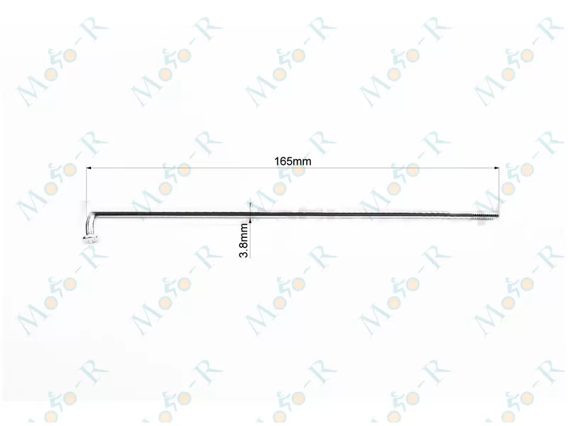 Фото 3 - Спица Viper V200R (CROSS) переднее колесо 1 комплект*36 шт