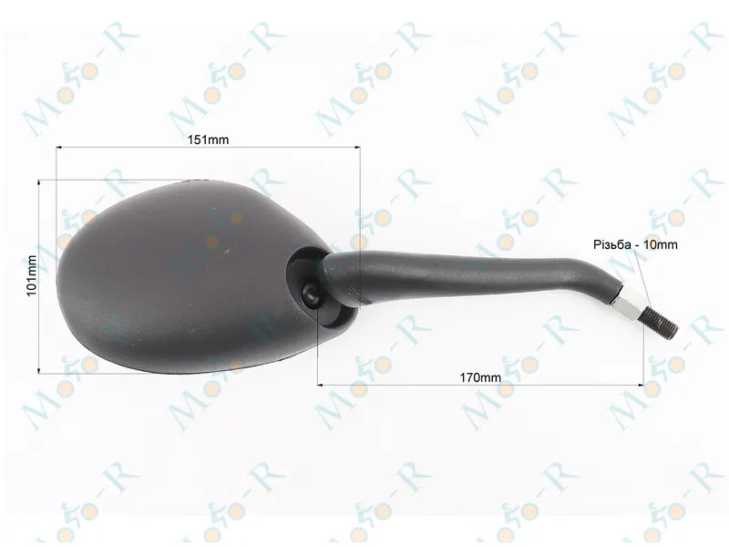 Фото 3 - Зеркало заднего вида пара Shineray XY250GY-6B
