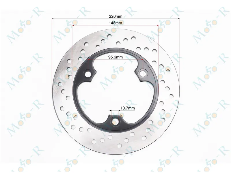 Фото 3 - Диск тормозной X-CROSS 250 GY-7 кроссовый мотоцикл задний