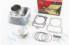  Поршнева (ЦПГ) 4T CG200cc-63,5мм (висота циліндра 76/102мм) (палець 15мм) JIN