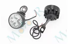 Фара дополнительная светодиодная - 4 LED с креплением под зеркало, к-кт 2шт