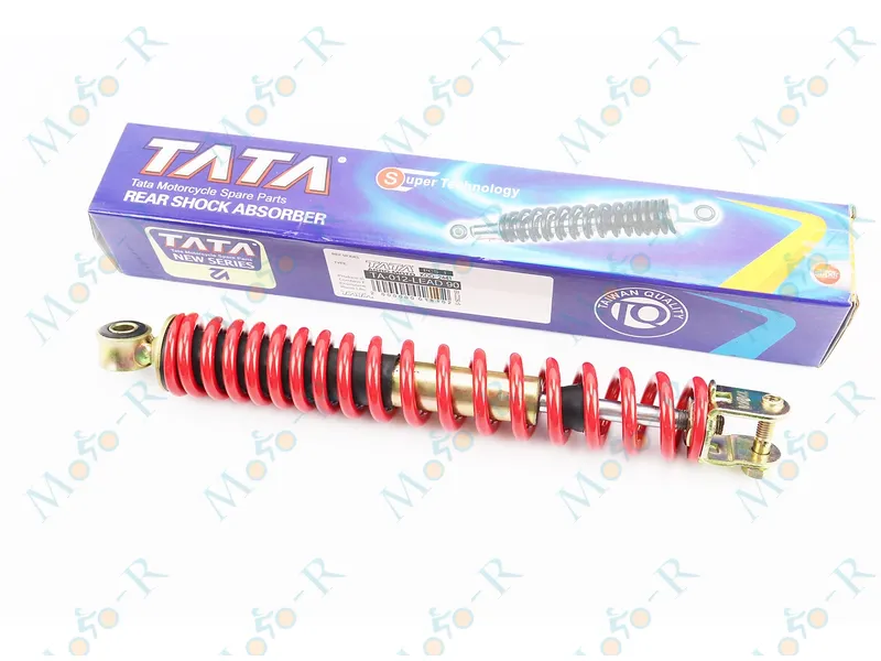 Фото 2 - Амортизатор задний GY6/Honda - 315мм*d41мм (втулка 10мм / вилка 8мм), красный  TATA