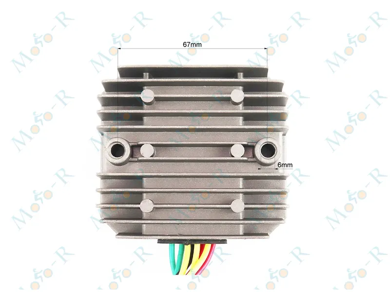 Фото 3 - Реле зарядки CY 6 125/150 cc 8 проводов 3+5