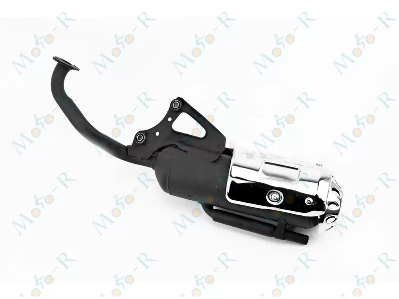 Фото 3 - Глушитель Honda DIO ZX AF34/35, LEAD AF-48, ХРОМ