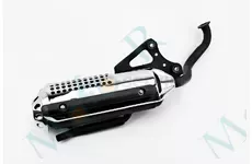  Глушник Honda DIO ZX AF34/35, LEAD AF-48, ХРОМ