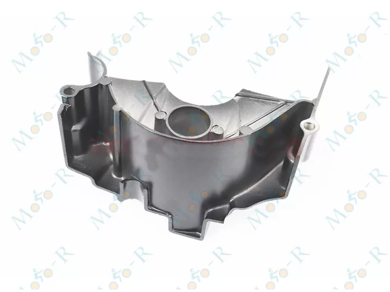 Фото 3 - Крышка звезды передней Loncin LX200GY-3  (метал) ЧЕРНЫЙ