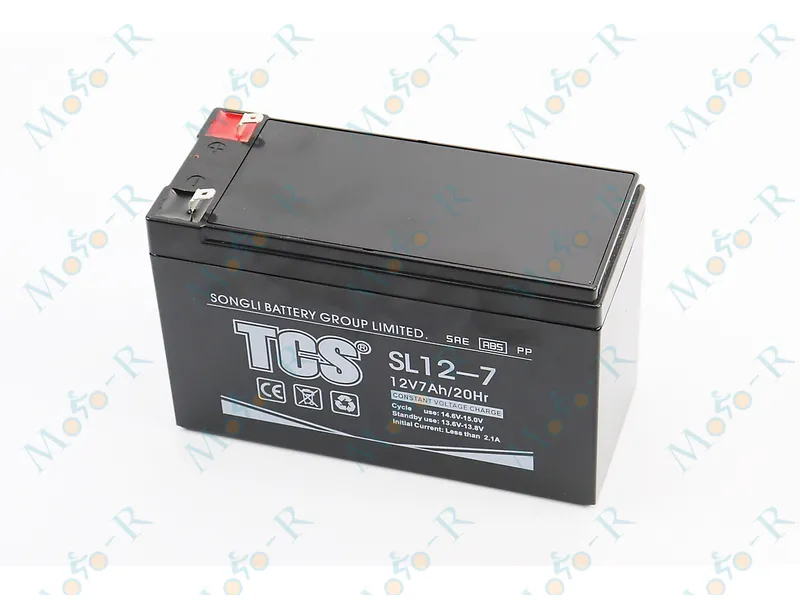 Фото 2 - Аккумулятор 12V7Ah SL12-7 кислотный (L151*W65*H94mm) для ИБП, игрушек и др. TCS