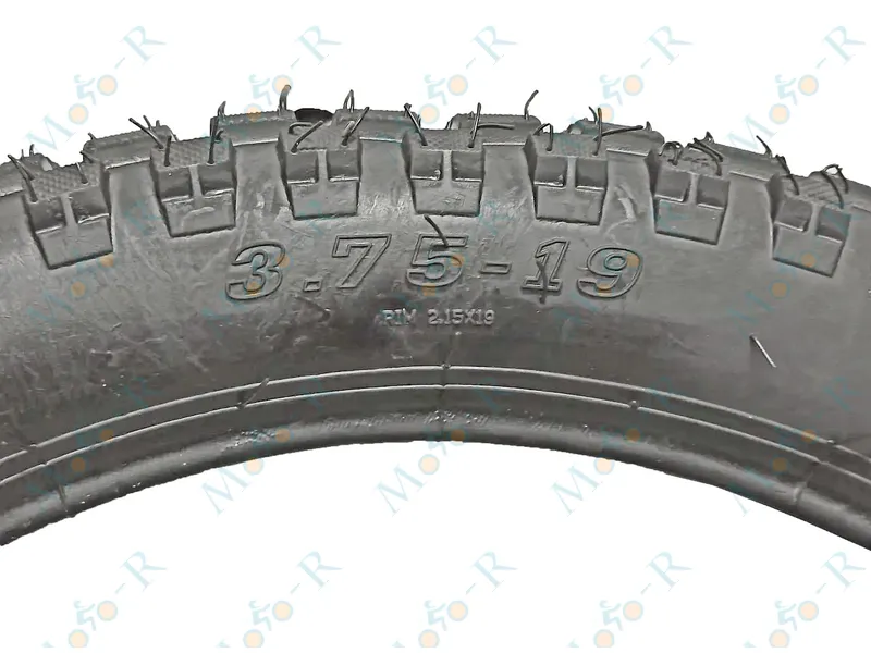 Фото 4 - Мотошины  3.75-19  ZHX-101 Шиповка      КВАДРАТ