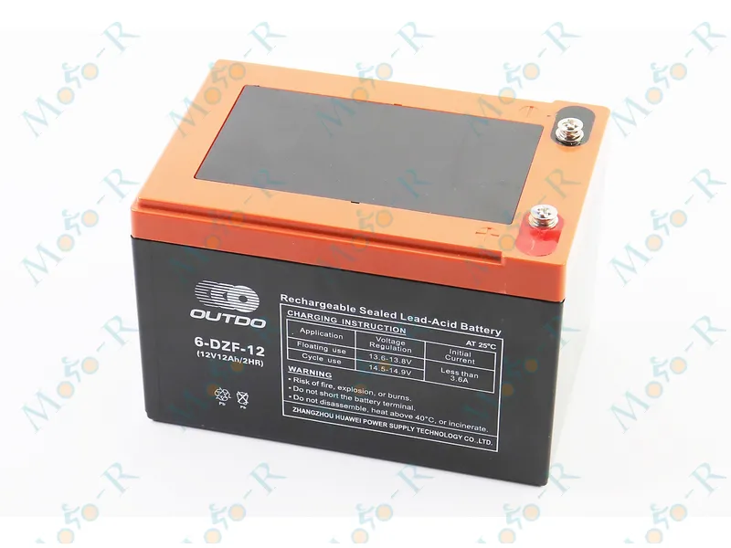 Фото 2 - Аккумулятор 12V12Ah 6DZF12 кислотный (L150*W101*H99mm) для ИБП, игрушек и др.