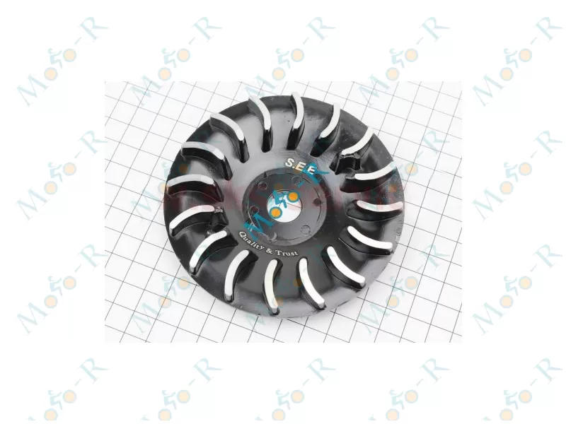 Фото 2 - Крыльчатка вариатора алюминиевая Honda Lead 90 Spi/See