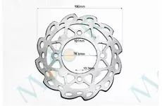 Диск гальмівний PITBIKE 4T 125-150сс /  та квадроциклів