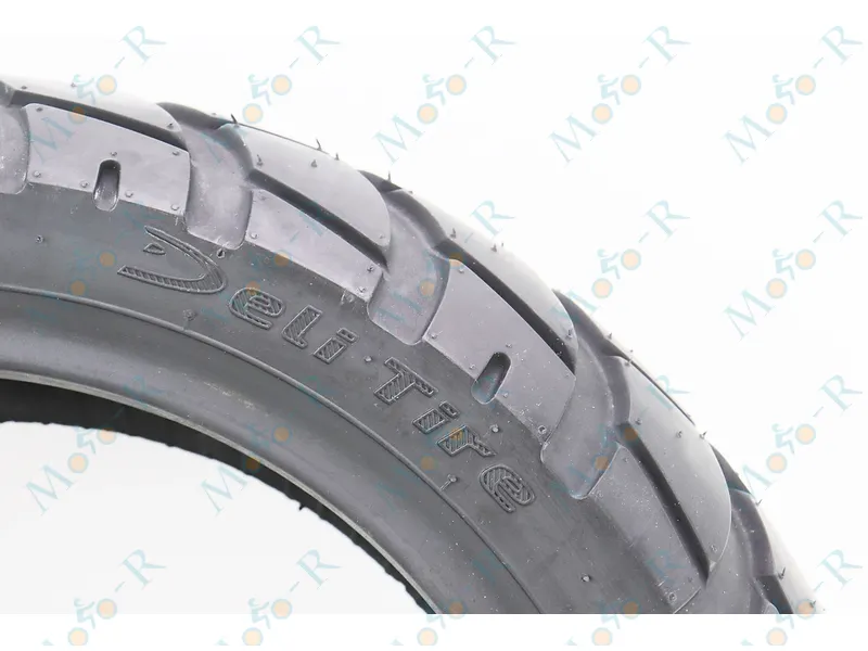 Фото 5 - Мотошины 120/70-12 DELI TIRE SC-101 (бескамерная шина)
