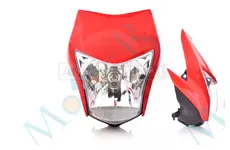  Обтічник з фарою HONDA XL150L червоний (35/35W)