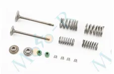  Клапана МОТО CG125-250 випускний (h-91,5; d-25), впускний (h-92; d-30) повний к-кт 2шт