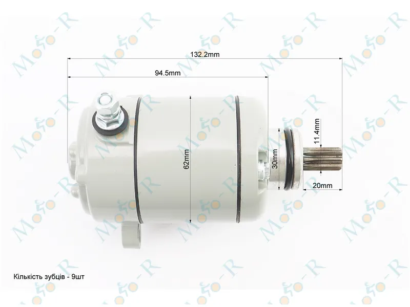 Фото 4 - Стартер BOXER BM150, PULSAR135, XCD125 (PF351600)