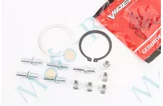 Viper - V200-F2/V250-F2 Болт кріплення зірки задньої до демпфера 5шт + гайки + шайби к-кт 12 деталей