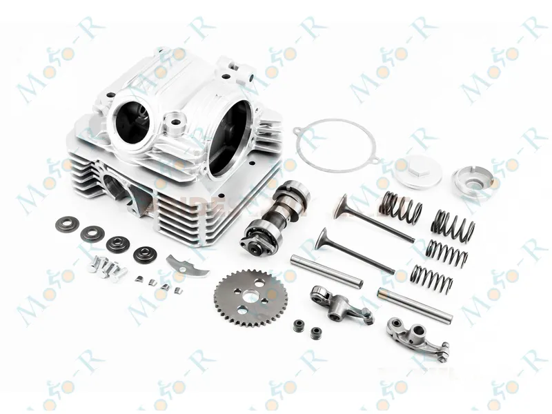 Фото 2 - Головка цилиндра в сборе CB-250cc-72мм полный к-кт KOVI 250 LITE