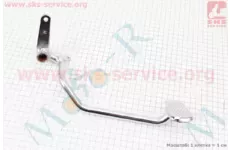 Педаль заднего тормоза YBR125