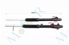 Loncin- LX200GY-3 Амортизатор передній лев, правий. до-кт (диск.торм.)