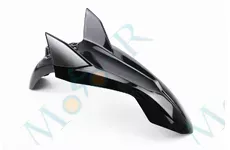 Loncin- LX200GY-3 пластик - Крило переднє, ЧОРНИЙ