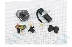 Loncin- LX250GY-3 Замки к-кт (запалювання, кришка бака)