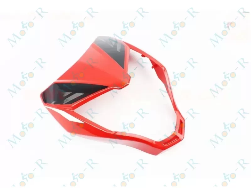Фото 2 - Loncin- LX250GY-3 пластик - обтекатель фары, КРАСНЫЙ