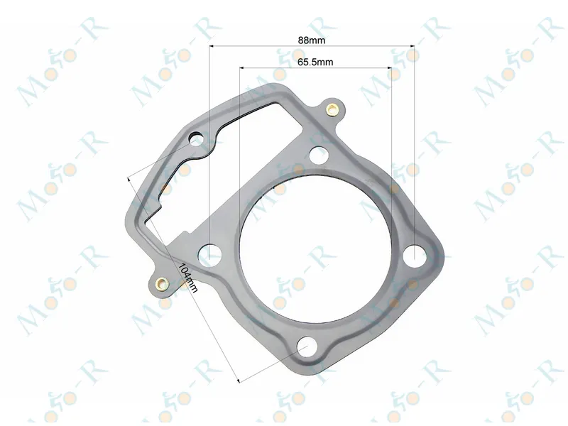 Фото 3 - Loncin LX250GY-3 Прокладка головки цилиндра CB-250cc 65,5мм