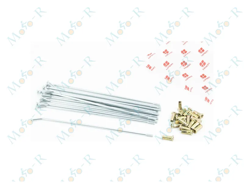 Фото 2 - Loncin LX250GY-3 Спици заднего колеса L-205мм, D-3,7мм, к-кт 18шт