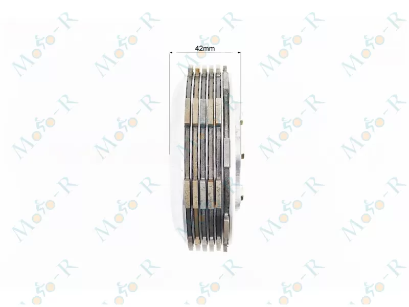 Фото 6 - Loncin- LX250GY-3 Сцепление, маховик в сборе (6 болтов, маховик 68 зуб.) + 7 деталей CB-200/250сс