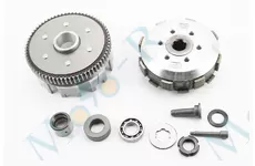 Loncin- LX250GY-3 Зчеплення, маховик у зборі (6 болтів, маховик 68 зуб.) + 7 деталей CB-200/250сс