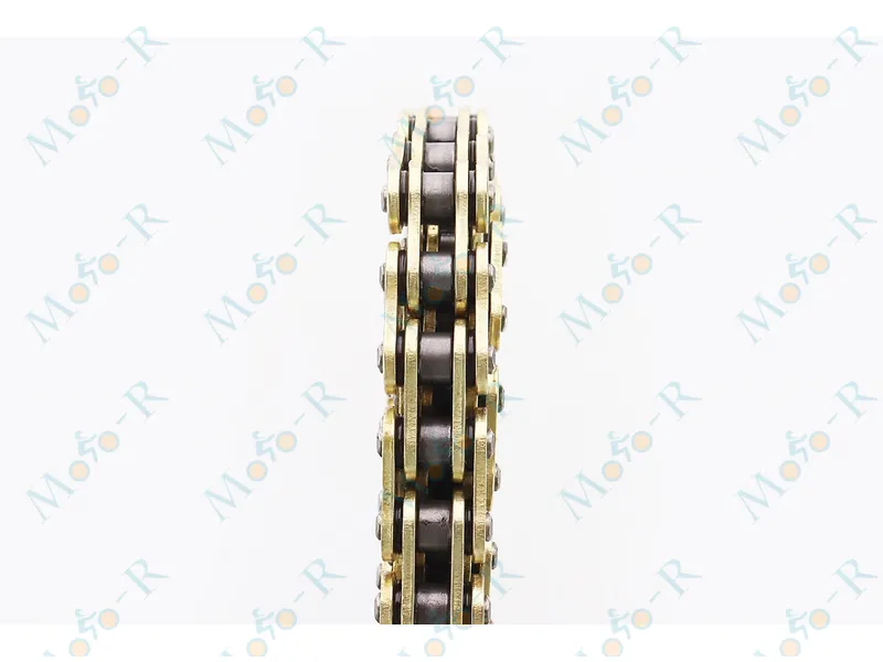 Фото 3 - Цепь привода колеса 520HO*116L Mototech GOLD (с сальниками)
